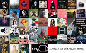 Amazon 2013年終榜最佳專輯TOP50。Amazon The Best Albums of 2013
