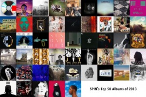 SPIN 2013年終榜最佳專輯TOP50。SPIN’s Top 50 Albums of 2013